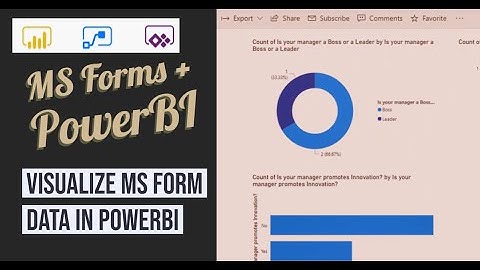 Microsoft Forms Power Bi Integration | MS Forms + Power Automate + Power BI