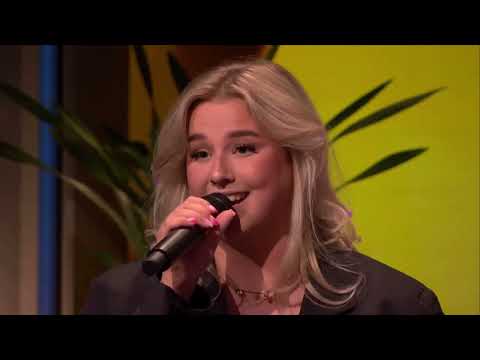 Senna zingt nieuwe single Kleine Vogel bij De Oranjezondag op SBS6