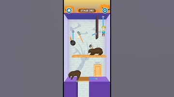 282 stage game play for iOS and Android : Rescue Cut!