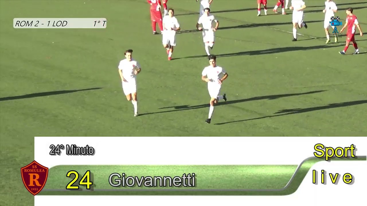 U19 campionato 2025-2026 12° giornata Romulea vs Lodigiani Highlights