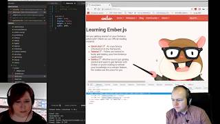 Open Source Live - Melanie Sumner & Chris Manson pair on the styles for the new Ember Website