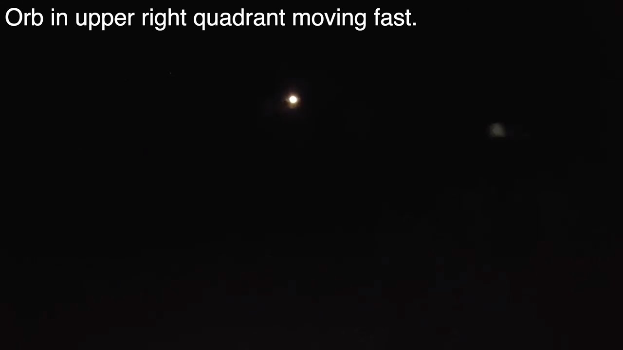 ROAMING RAVEN RV - Orb at night.