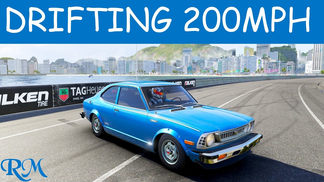 Forza 6 - 1974 Toyota Corolla SR5 Top Speed - YouTube
