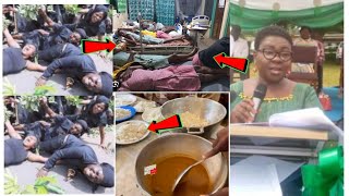 Bre@king News: 30 Students of Ajumako Fransis SHS are dy!ng from food po!soning As family in te@rs