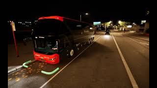 Fernbus Simulator - Neoplan Skyliner Bus - Gameplay 4k screenshot 5