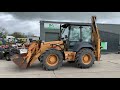 1999 case 595 super le 4x4x4 backhoe loader cw 3 in 1 bucket