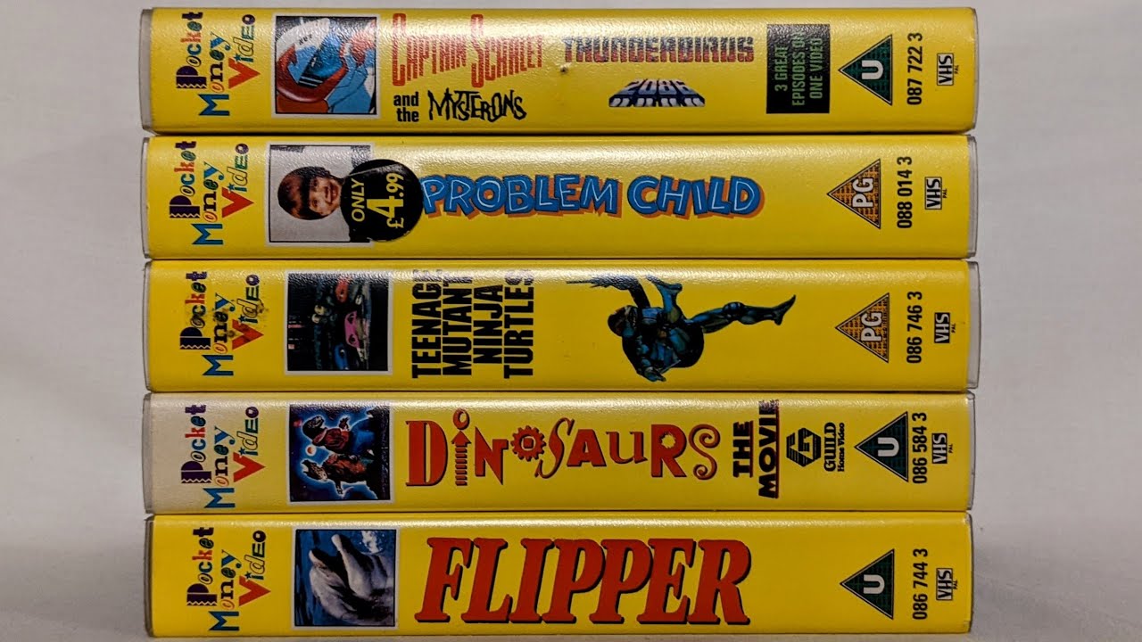 Pocket Money Video VHS Tape Collection 🎬🎥📺📼💷 YouTube