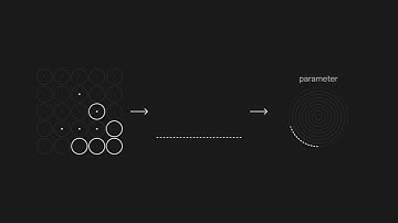 Cellular | The glider generates a signal that modulates a parameter