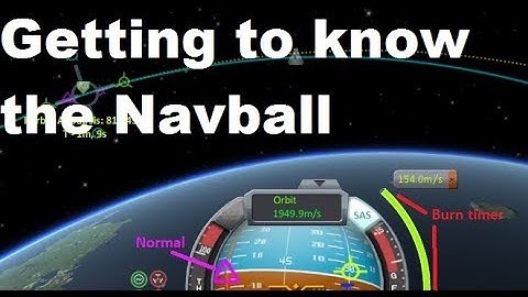 Becoming Familiar with the Navball in Kerbal Space Program