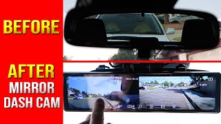 How to Install Mirror Dash Cam (How I Route & Hide All Cables)