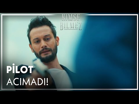 Pilot acımadan adamın