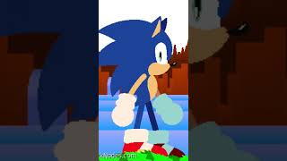 SONIC RIZZ FACE #subscribetomychannel #animation #sticknodes #1k #like