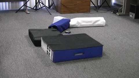 Wall following robot.