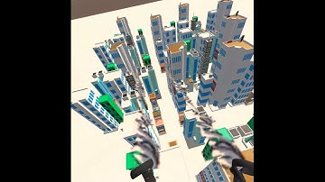 Oculus Quest VR: Super Hero Locomotion: Swinging (Simple)