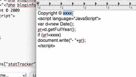 How to Automatically Update the Year on Your Website