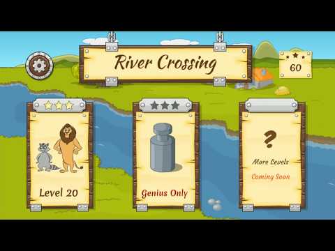 River Crossing Level Genius Only Solution