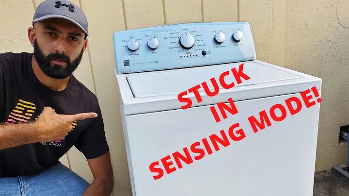¡Reparando una lavadora Kenmore 500 Series atascada en modo de sensores!