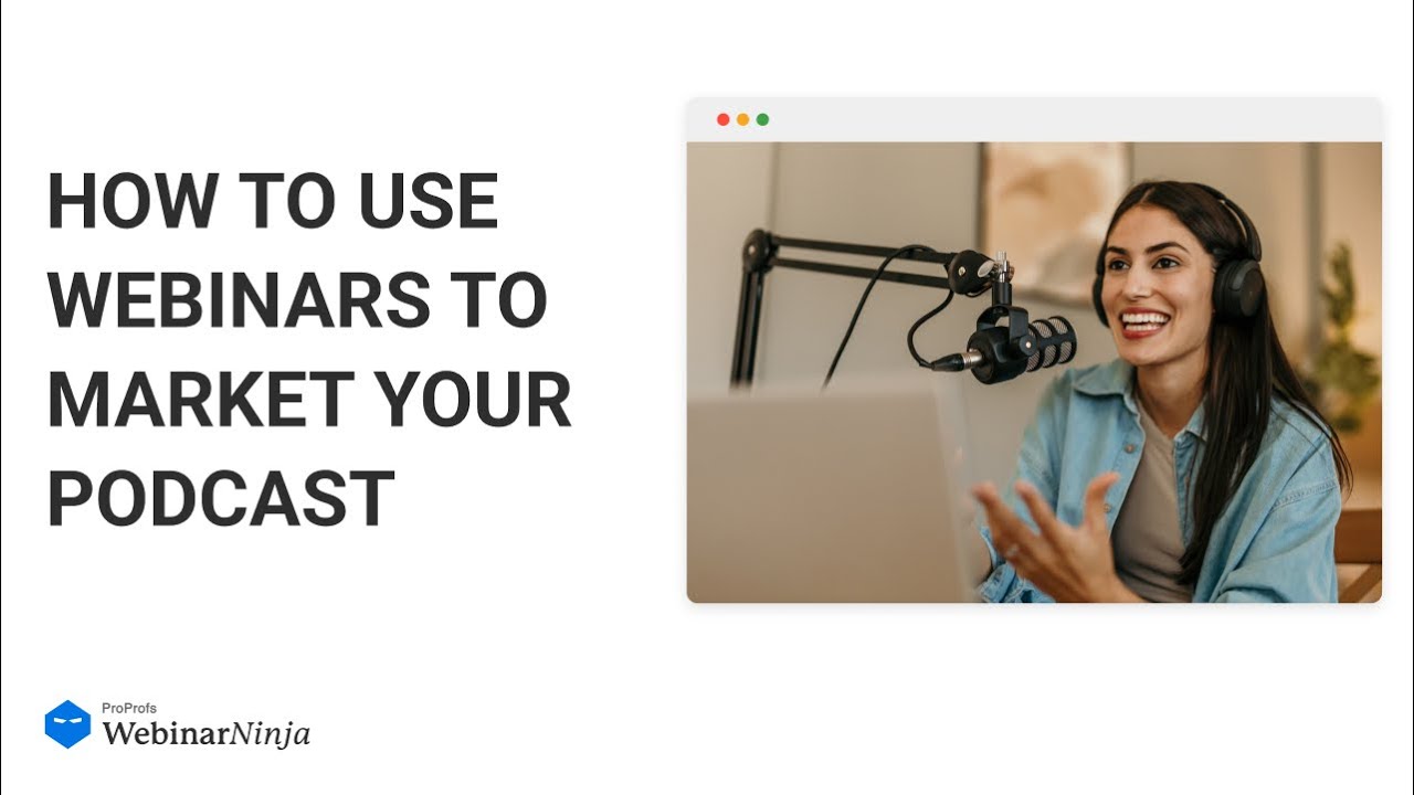 How to Use Webinars to Market Your Podcast - YouTube