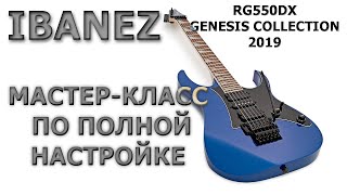 IBANEZ RG550DX 2019 Genesis Collection. ПОЛНАЯ НАСТРОЙКА ТРЕМОЛО-EDGE!!! ПОДРОБНЕЙШАЯ ИНСТРУКЦИЯ!!!