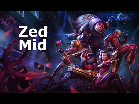 [S5/D1] Zed Mid, Full Game Commentary! - YouTube