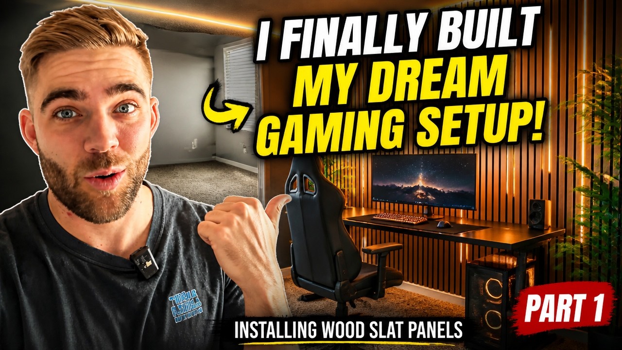 I Finally Started Building My dream Gaming Setup! | Part 1 | Installing ...