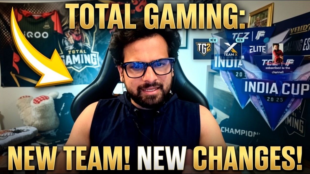 🚨 TOTAL GAMING NEW TEAM & BIG CHANGES! 😱🔥 | FREE FIRE ESPORTS - YouTube