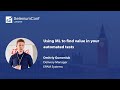 Using ML to find value in your automated tests | Dmitriy Gumeniuk | #SeConfLondon