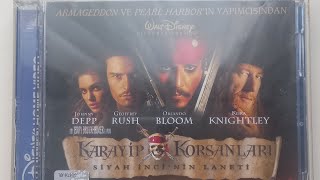 Karayi̇p Korsanlari Pirates Of The Caribbean Walt Disney Home Entertainment Vcd Açiliş Fragmanlari