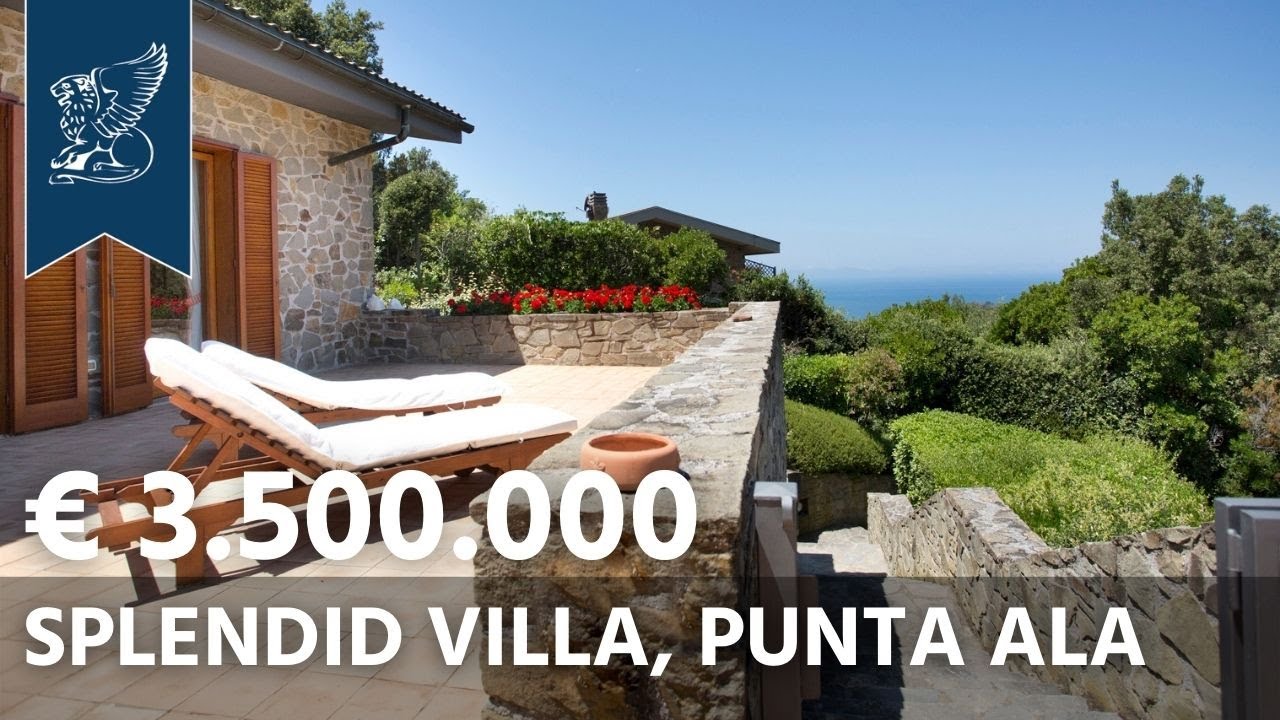 Luxury Italian seaside villa for sale | Tuscany, Punta Ala - Ref. 1299