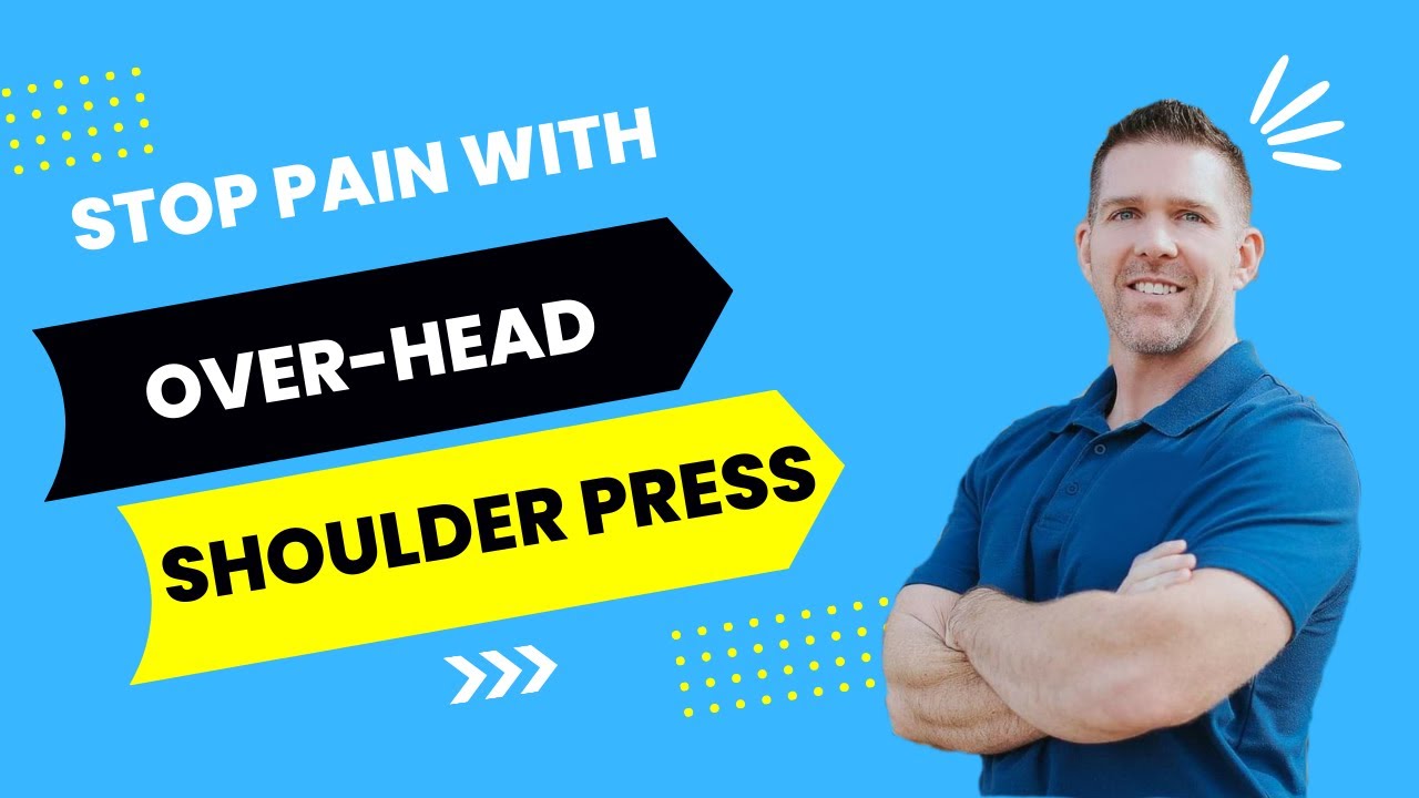Top 4 Exercises To Stop PAIN With Overhead Shoulder Press || How To Stop Back Pain