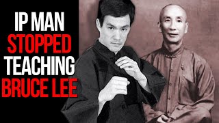 Why Ip Man stopped teaching Bruce Lee