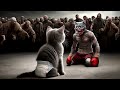 Fight for daddy  cat vs zombies