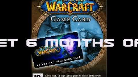 Free World of Warcraft Game Time
