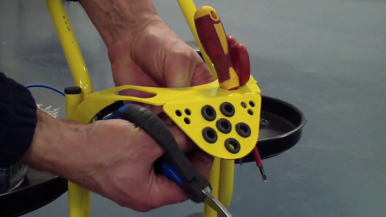 Smatassatore per sei matasse di filo da 0.5 a 6 mmq