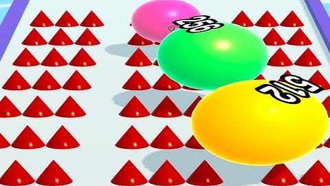 Ball Run 2048 Levels Gameplay Android, iOS Part - 91