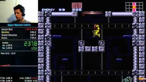 Super Metroid • Spore Spawn RTA (7:09)