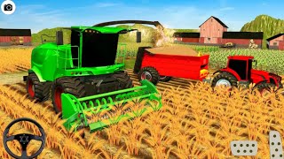 Real Tractor Driving Simulator Farming Games | Mega Tractor Farming Simulator |#anshi143 screenshot 3