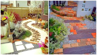Garden landscaping ideas: 55 paths for every taste made of different building materials!