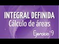 Integral definida | Cálculo de áreas Ej. 9