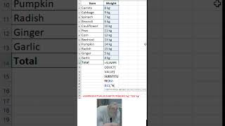 Sum Numbers with Text in Excel 🔥 (Fix “8 kg” Problem Instantly!) #shorts#excel#exceltips#exceltricks