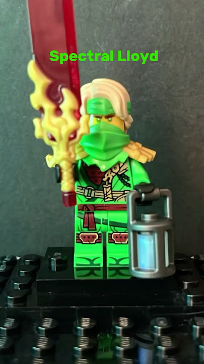 Dragons Rising Lloyd Suit Transitions (2025 Update) #LEGO #Ninjago #Lloyd #Shorts