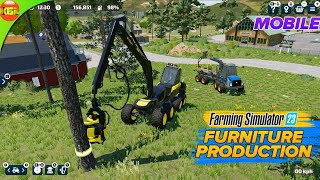 Making Furniture from Wood |  Carpentery Production in Farming Simulator 23 screenshot 3