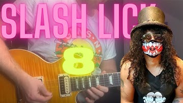 How to Play Like Slash, Slash Guitar Lick Lesson: Lesson 8