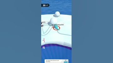 Me playing snowball.io