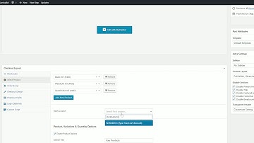 wocommerce coupon set up and set into cartflows