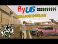 Gta 5 FlyUS & AirEMU Million dollars Stock glitch Guide  ( MILLIONS INN ) Few Minutes