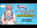 Estructura de un Texto Argumentativo