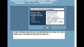 BUG DE CASH .TUTORIAL
