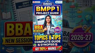 ignou BBA bmpp 01 project 2026 | bmpp1 ignou project kaise banaye |  #bmpp01 #bba #project