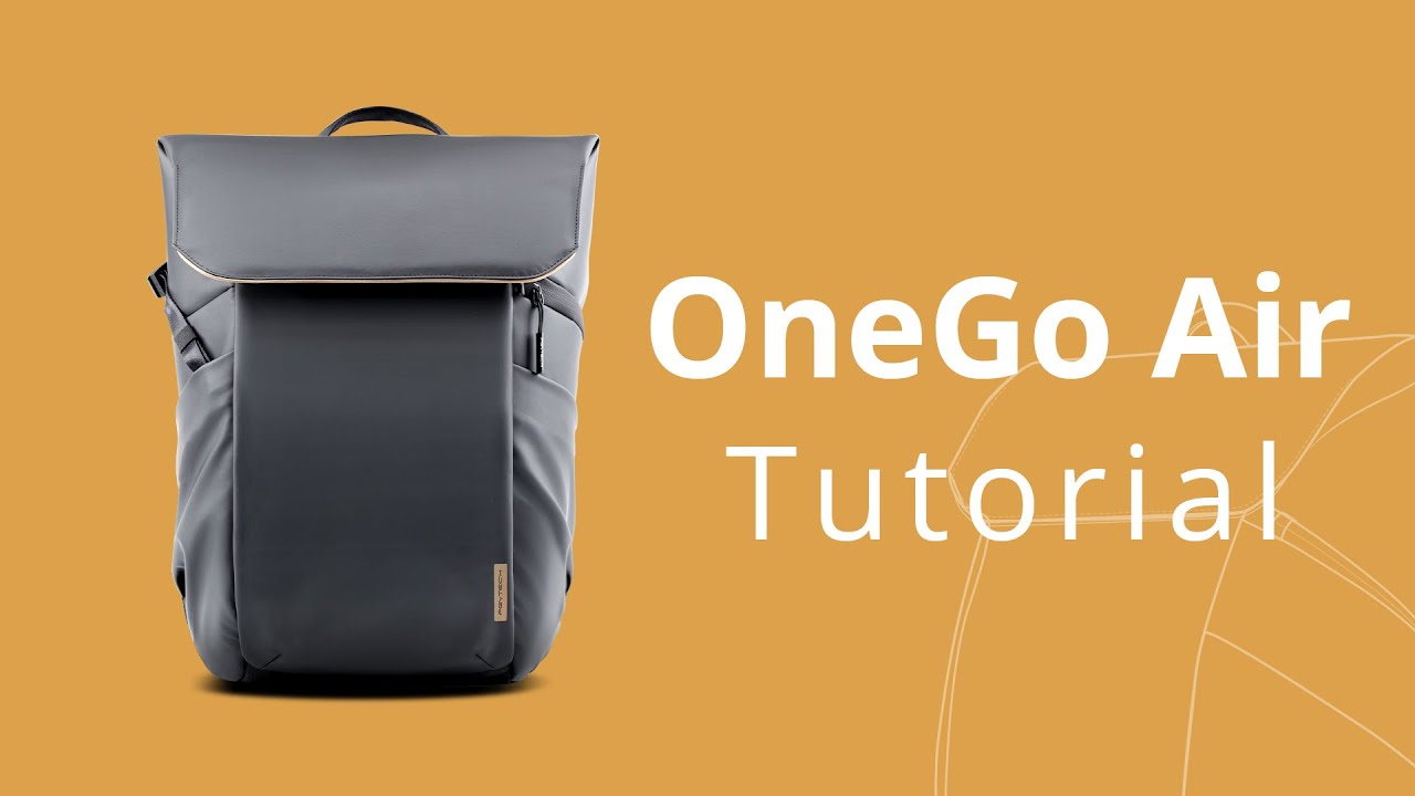 How to organize PGYTECH OneMo Lite Backpack